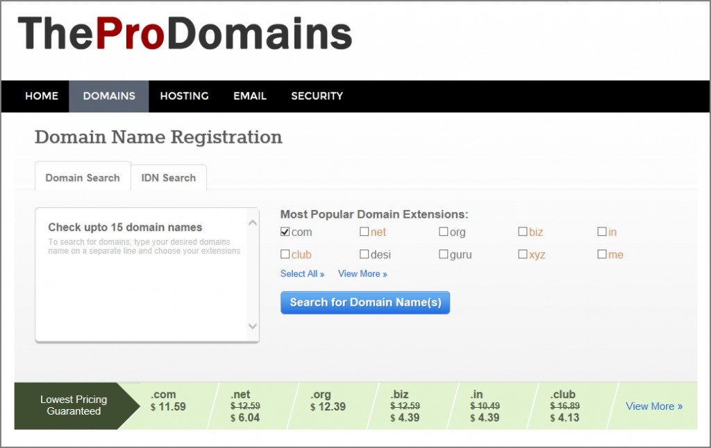 TheProDomains.com